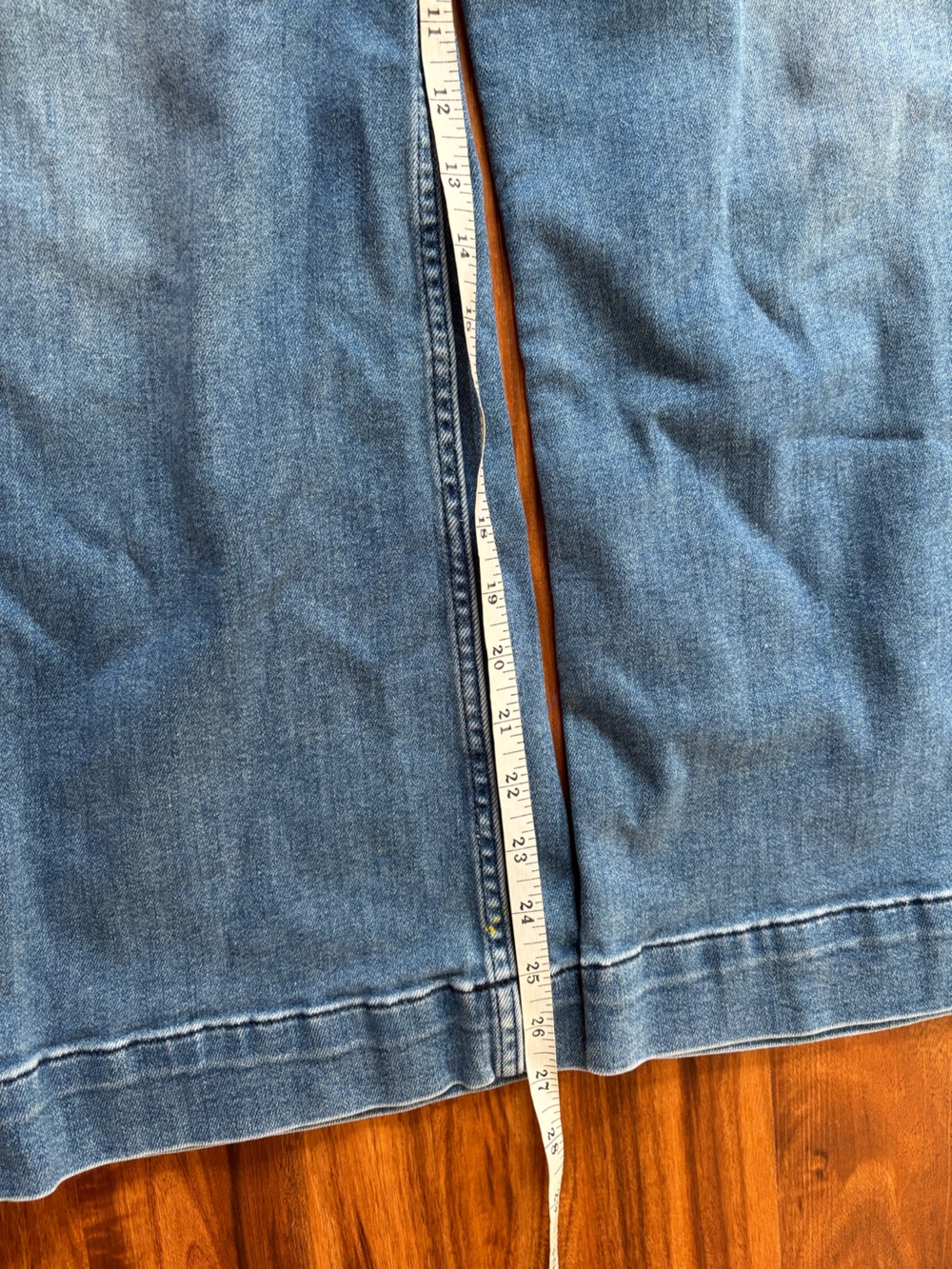 Maeve The Colette Crop High-Rise Wide-Leg Jean Anthropologie Denim 31 - Picture 8 of 8